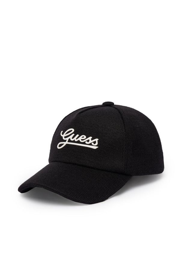 Czapka z daszkiem Guess. Kolor: czarny