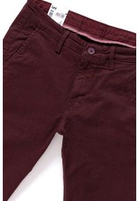 Lee - LEE SPODNIE MĘSKIE CHINO BURGUNDY ARRAY L768LL26. Okazja: na co dzień. Styl: casual, wizytowy, elegancki #3