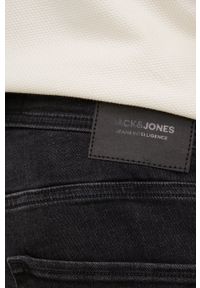 Jack & Jones szorty jeansowe męskie kolor czarny. Kolor: czarny. Materiał: jeans #3