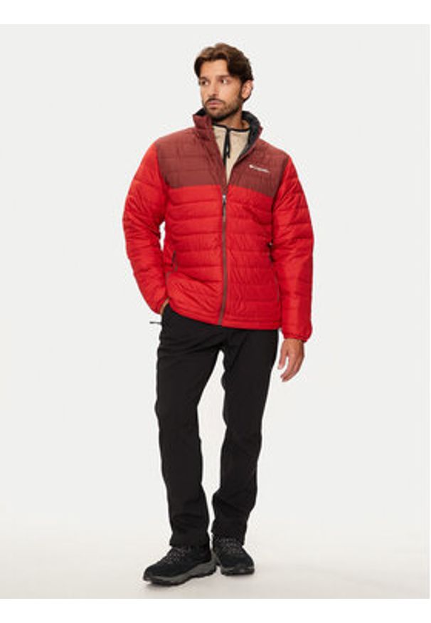 columbia - Columbia Kurtka przejściowa Powder Lite™ II 2086964 Czerwony Regular Fit. Kolor: czerwony. Materiał: syntetyk