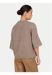 only - ONLY Kardigan Camilla 15348772 Brązowy Regular Fit. Kolor: brązowy. Materiał: syntetyk #6
