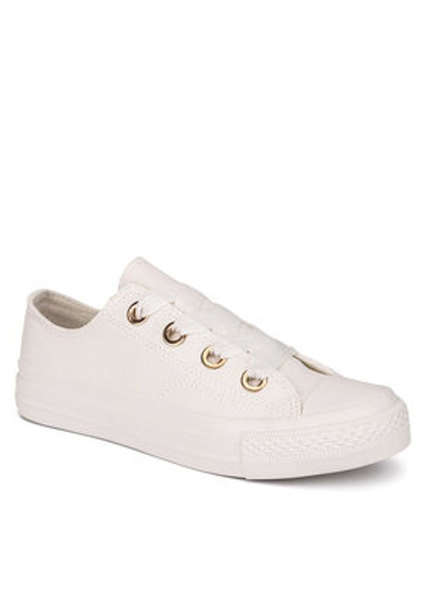 Jenny Fairy Trampki WFA2915-1 Biały. Kolor: biały. Materiał: materiał