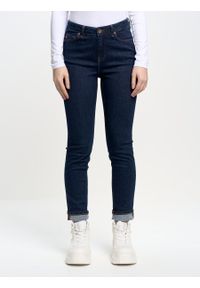 Big-Star - Spodnie jeans damskie z wysokim stanem Katrina High Waist 720. Stan: podwyższony. Kolor: niebieski #5