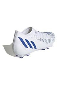 Adidas - Buty piłkarskie adidas Predator Edge.3 Mg M GY8057 białe białe. Zapięcie: sznurówki. Kolor: biały. Materiał: syntetyk, guma. Sport: piłka nożna #6
