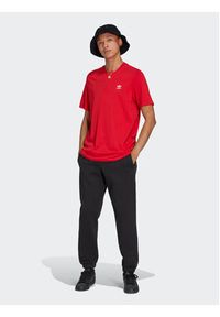 Adidas - adidas T-Shirt Trefoil Essentials T-Shirt IA4869 Czerwony Regular Fit. Kolor: czerwony. Materiał: bawełna