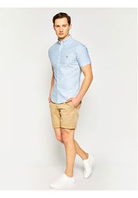 Polo Ralph Lauren Koszula Classics 710787736 Błękitny Slim Fit. Typ kołnierza: polo. Kolor: niebieski. Materiał: bawełna #3