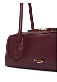 TwinSet - TWINSET Torebka 252TD8340 Bordowy. Kolor: czerwony. Materiał: skórzane #5