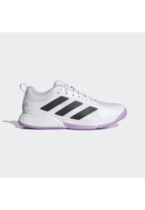 Adidas - Court Team Bounce 2.0 Shoes. Kolor: czarny, różowy, biały, wielokolorowy. Materiał: materiał. Sport: turystyka piesza
