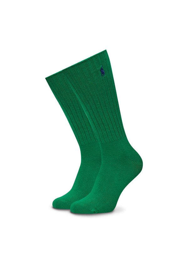 Skarpety wysokie unisex Polo Ralph Lauren. Kolor: zielony
