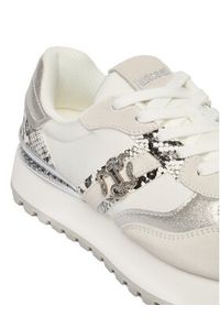 Just Cavalli Sneakersy 80RA3SJ2 ZSE68 Szary. Kolor: szary. Materiał: skóra, zamsz #4