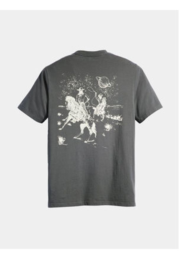 Levi's® T-Shirt Graphic 22491-1489 Szary Standard Fit. Kolor: szary. Materiał: bawełna