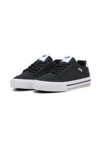 Puma Buty Court Classic Vulc 39502003. Kolor: czarny. Materiał: syntetyk, tkanina, materiał