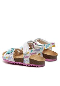 Geox Sandały B Sandal Chalki Girl B922RA 000HH C0653 S Biały. Kolor: biały #6