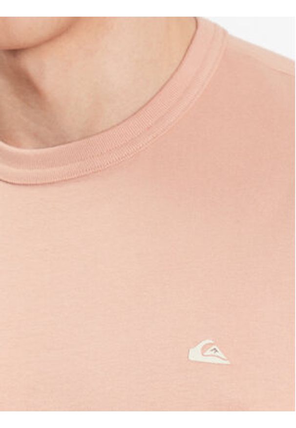 Quiksilver T-Shirt Essentials EQYKT04092 Pomarańczowy Regular Fit. Kolor: pomarańczowy. Materiał: bawełna