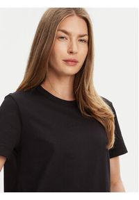 Calvin Klein T-Shirt LV044C905G Czarny Regular Fit. Kolor: czarny. Materiał: bawełna #4