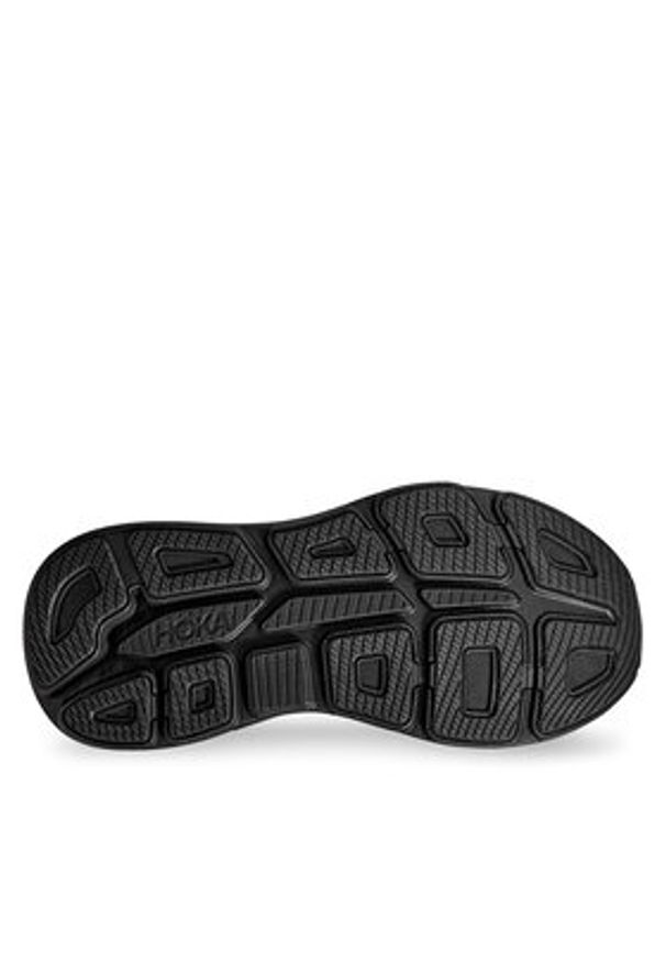 HOKA - Hoka Buty do biegania Bondi 9 Wide Czarny. Kolor: czarny. Materiał: materiał