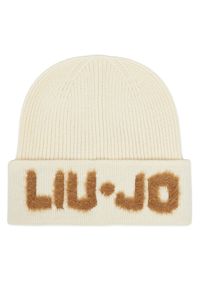 Liu Jo Czapka 2F5059 M0300 Écru. Kolor: kremowy. Materiał: wełna #1