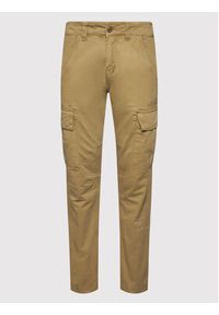 Alpha Industries Spodnie materiałowe Agent 158205 Beżowy Regular Fit. Kolor: beżowy. Materiał: bawełna #3