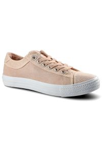 Różowe Trampki Lee Cooper Damskie Stylowe Obuwie. Okazja: na uczelnię, na spacer, na co dzień. Kolor: różowy. Materiał: guma, jeans, materiał. Szerokość cholewki: normalna. Styl: elegancki #1