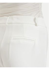Maryley Spodnie materiałowe 26EB52Z/43VA Kremowy Regular Fit. Kolor: kremowy. Materiał: syntetyk #4