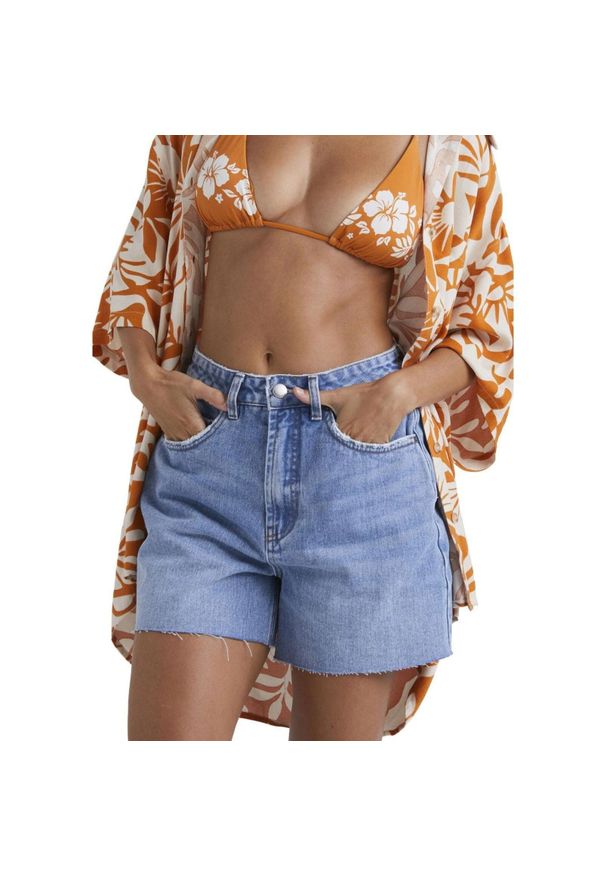 Szorty Billabong Riley wyblakły indygo z postrzępieniami. Kolor: szary. Sport: skateboard