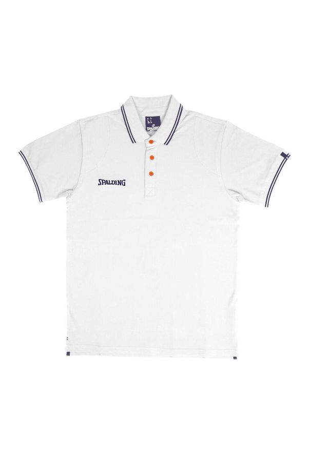 SPALDING - Polo Spalding Essential. Typ kołnierza: polo. Kolor: wielokolorowy, niebieski, biały