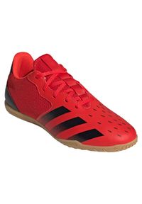 Adidas - Buty piłkarskie halowe adidas Predator Freak.4 IN FY6327. Materiał: guma, syntetyk. Szerokość cholewki: normalna. Obcas: na płaskiej podeszwie. Sport: piłka nożna #5