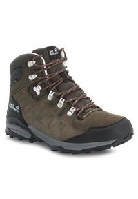 Jack Wolfskin Trekkingi Refugio Texapore Mid M 4049841 Khaki. Kolor: brązowy. Sport: turystyka piesza #7