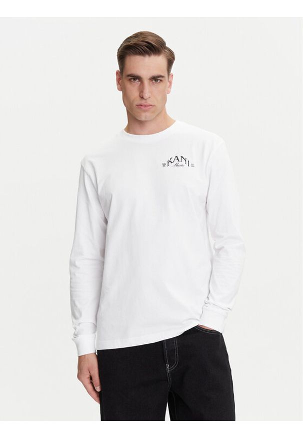 Karl Kani Longsleeve PD00005329 Biały Regular Fit. Kolor: biały. Materiał: bawełna. Długość rękawa: długi rękaw