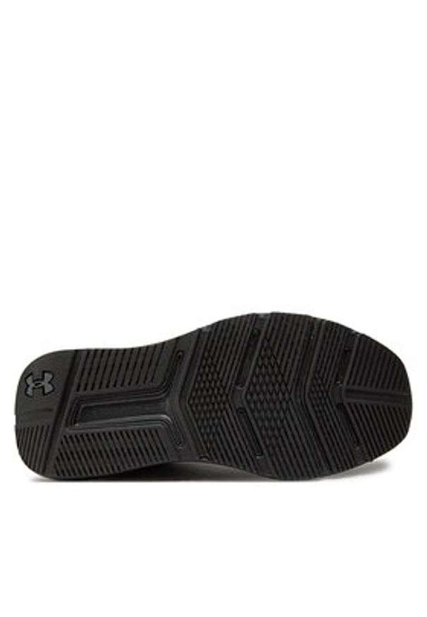Under Armour Buty na siłownię Ua Charged Commit Tr 4 3026017-005 Czarny. Kolor: czarny. Materiał: skóra. Sport: fitness