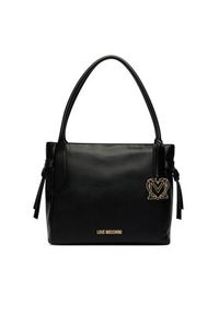 Love Moschino - LOVE MOSCHINO Torebka JC4056PP1PLL0000 Czarny. Kolor: czarny. Materiał: skórzane #2