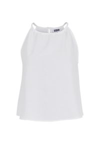 Damski tank top Urban Classics Structured. Kolor: biały. Długość rękawa: bez rękawów #1