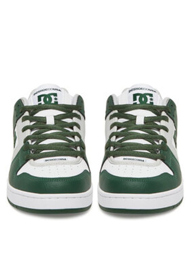 DC Sneakersy MANTECA SE DC01758100 Zielony. Kolor: zielony. Materiał: skóra