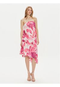 Joseph Ribkoff Sukienka koktajlowa 242716 Różowy Slim Fit. Kolor: różowy. Materiał: syntetyk. Styl: wizytowy