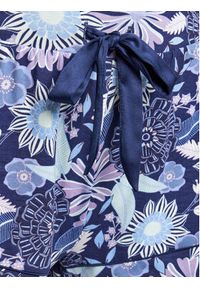 Hunkemöller Szorty piżamowe Lillies Garden 205109 Niebieski Regular Fit. Kolor: niebieski. Materiał: wiskoza #3