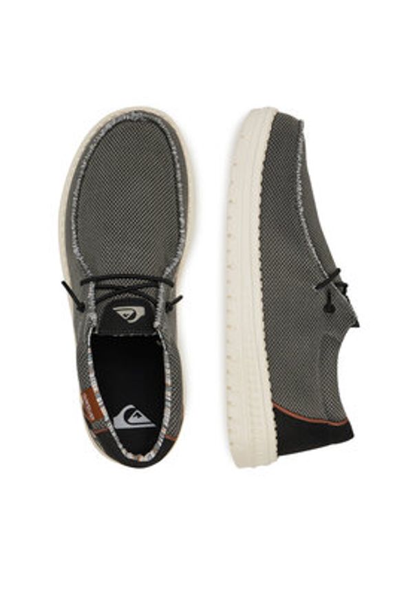 Quiksilver Półbuty WADE-01 Szary. Kolor: szary. Materiał: materiał