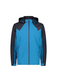 CMP - Przeciwdeszczowa męska turystyczne KURTKA 31Z5557. Kolor: niebieski. Sport: turystyka piesza #1