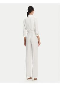 Elisabetta Franchi Kombinezon TU-047-52E2 Biały Regular Fit. Kolor: biały. Materiał: syntetyk #6