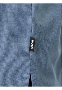 BOSS Polo Pallas 50468362 Niebieski Regular Fit. Typ kołnierza: polo. Kolor: niebieski. Materiał: bawełna #5