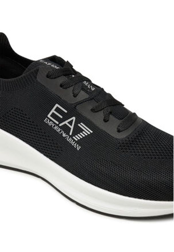 EA7 Emporio Armani Sneakersy X8X149 XK349 U008 Czarny. Kolor: czarny. Materiał: materiał