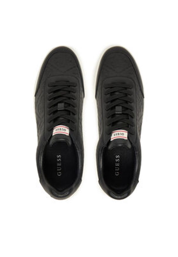 Guess Sneakersy FMFWI3 LEA12 Czarny. Kolor: czarny. Materiał: syntetyk, skóra