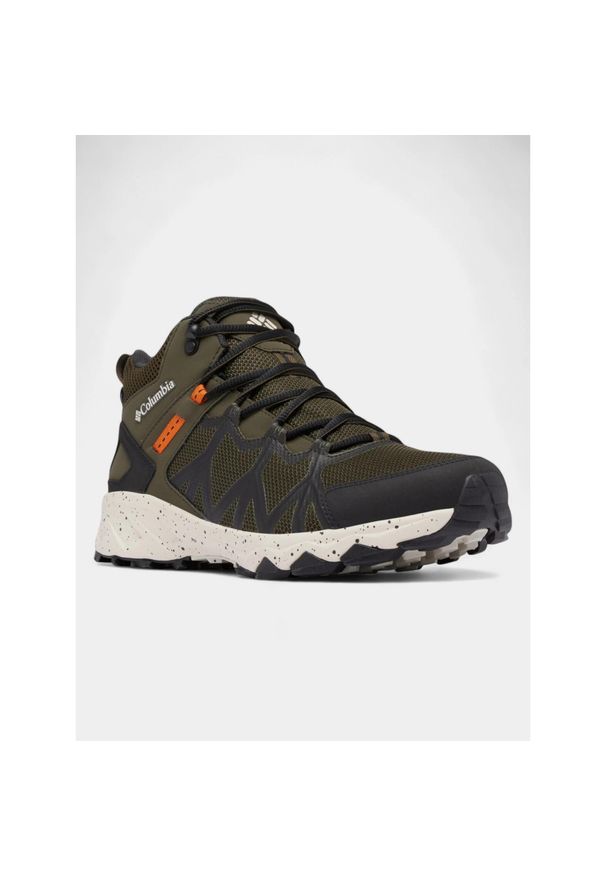 columbia - Buty turystyczne męskie Columbia Peakfreak II Mid Outdry. Kolor: zielony. Sport: turystyka piesza