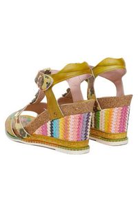 Laura Vita Sandały Balade 35 Żółty. Kolor: żółty. Materiał: skóra #3