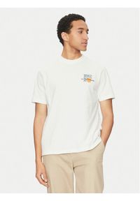 Marc O'Polo Denim T-Shirt 500 0005 973 Biały. Typ kołnierza: polo. Kolor: biały. Materiał: bawełna #1