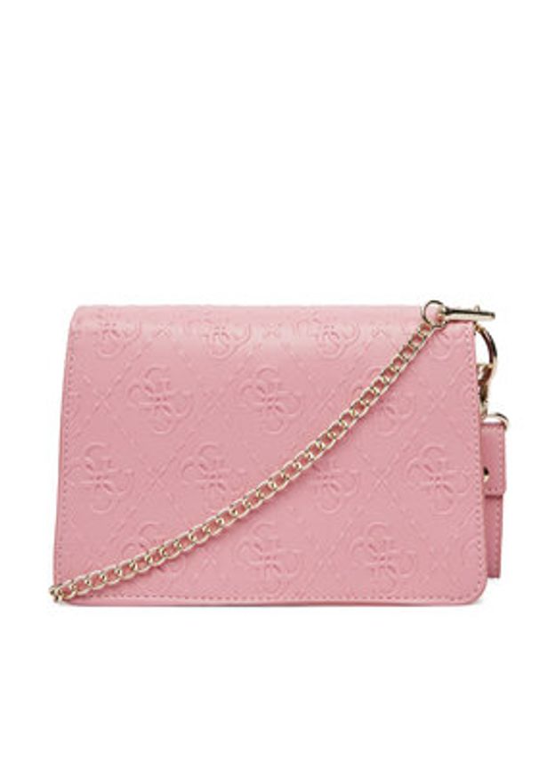 Guess Torebka J6RZ15 WGT10 Różowy. Kolor: różowy. Materiał: skórzane