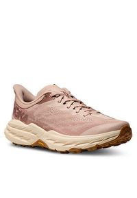 HOKA - Hoka Buty do biegania Speedgoat 5 1123158 Beżowy. Kolor: beżowy. Materiał: materiał #4