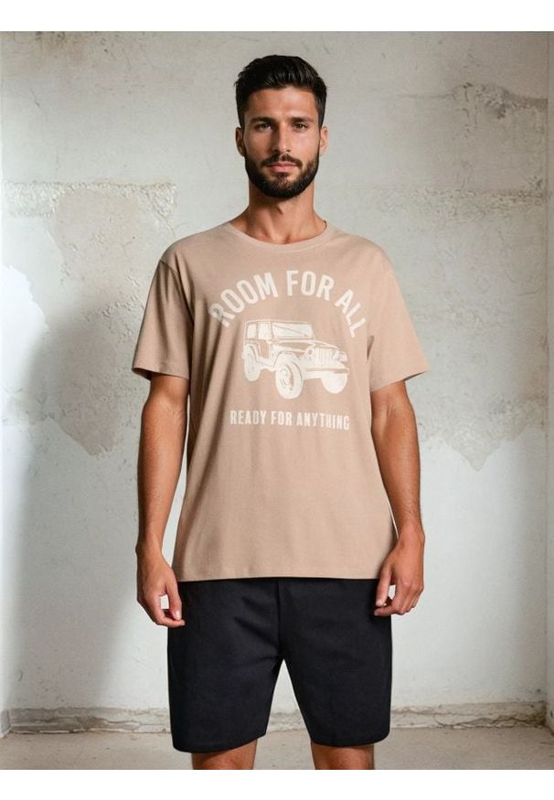 Sinsay - Bawełniana piżama dwuczęściowa - wielobarwny. Materiał: bawełna