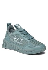 EA7 Emporio Armani Sneakersy X8X152 XK378 T664 Turkusowy. Kolor: turkusowy. Materiał: materiał