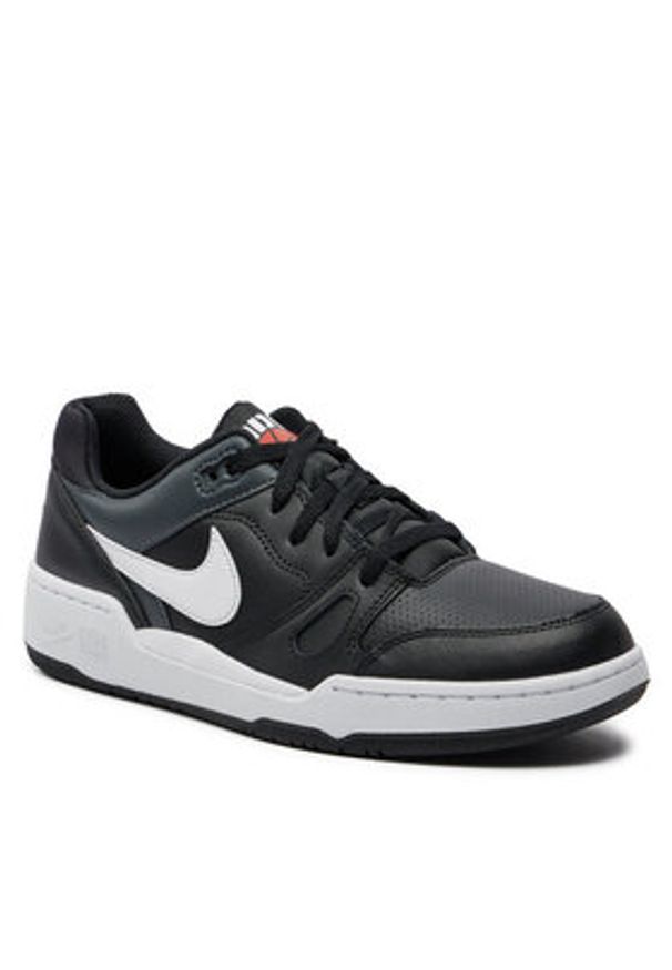 Nike Sneakersy Full Force Lo FB1362 001 Czarny. Kolor: czarny. Materiał: skóra