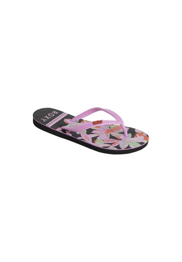 Roxy - Sandały dla Dziewczynki RG VIVA STAMP II. Kolor: wielokolorowy. Materiał: guma, syntetyk. Wzór: paski. Styl: sportowy